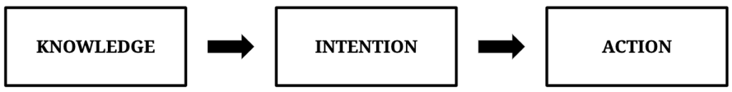 intention-behaviour gap