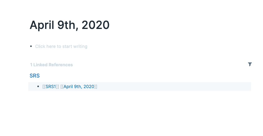 Roam Research - Daily Notes Spaced Repetition System