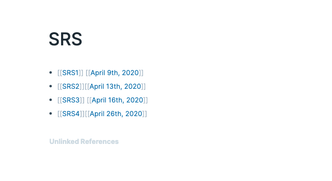 Spaced repetition system in Roam - date scheduler