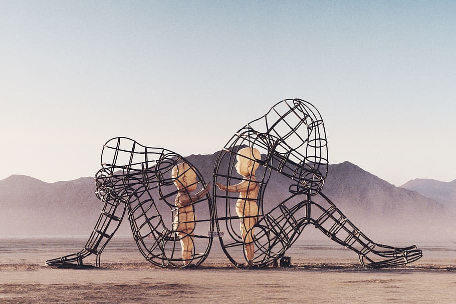 Burning Man Art - Inner Child versus Inner Critic