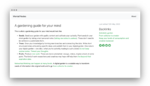 How To Set Up Your Own Digital Garden Ness Labs