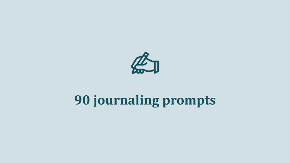 90 journaling prompts to spark new personal insights - Ness Labs