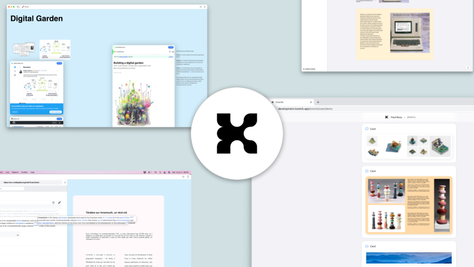 Building a knowledge garden with Kosmik - Ness Labs