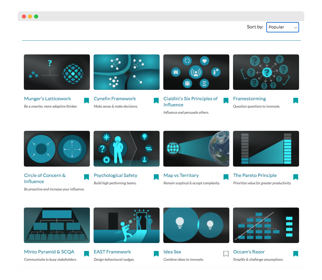 Building a latticework of mental models with ModelThinkers