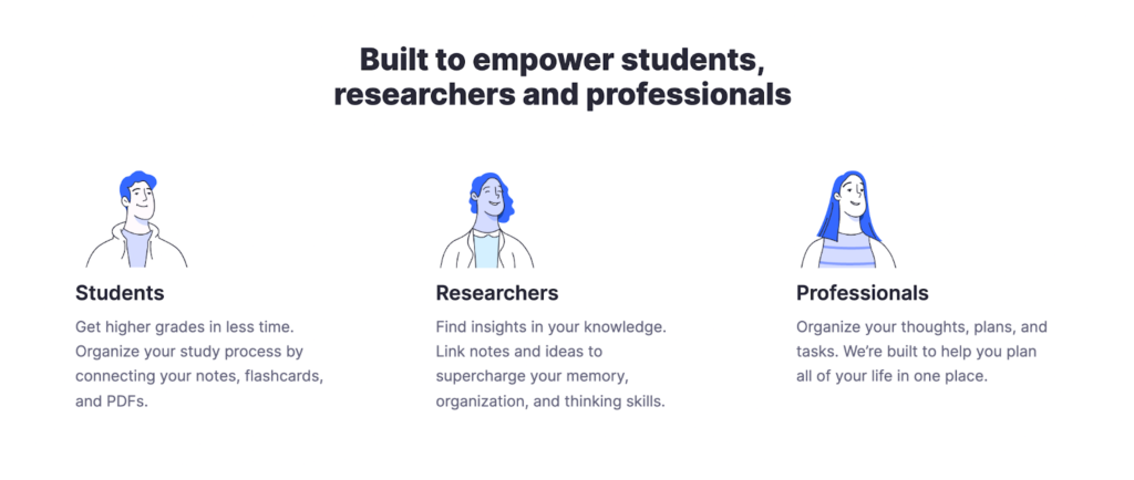For students, researchers and professionals
