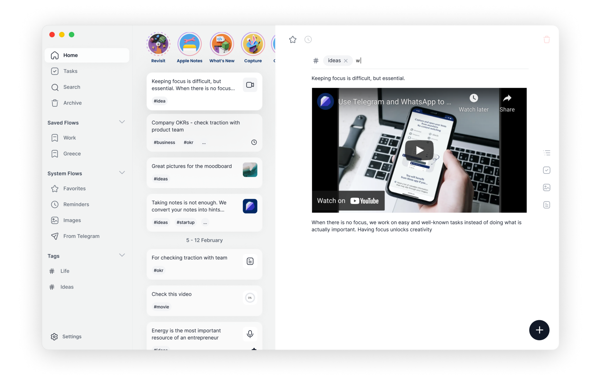 Self-organized knowledge management with Hints | Ness Labs