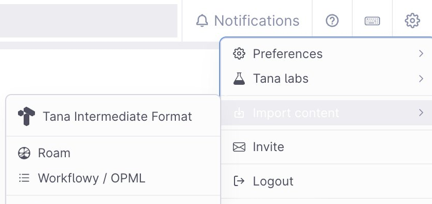 How to switch from Roam Research to Tana