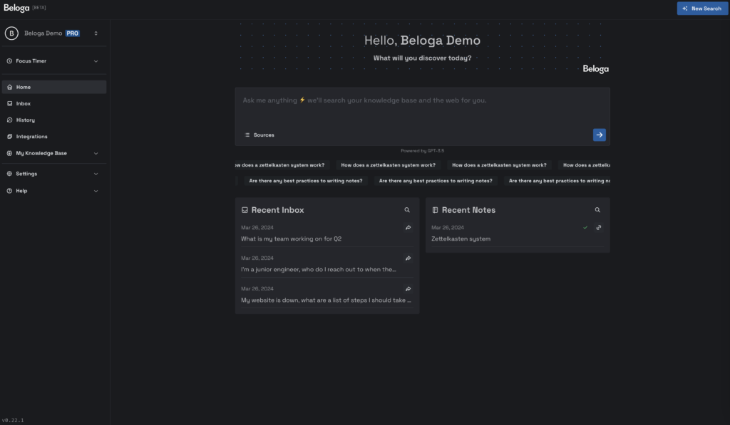 Beloga – Featured Tool Image 1