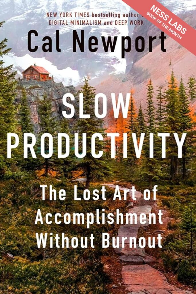 Slow Productivity – Ness Labs Book of the Month